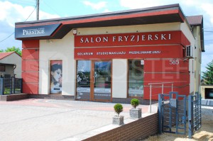 Salon fryzjerski "Prestige" | Współautor: arch. Adam Matloch | Rydułtowy, 2009r.